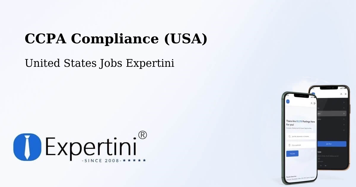 CCPA Privacy Rights & Compliance Notice – Libby - United States Jobs Expertini